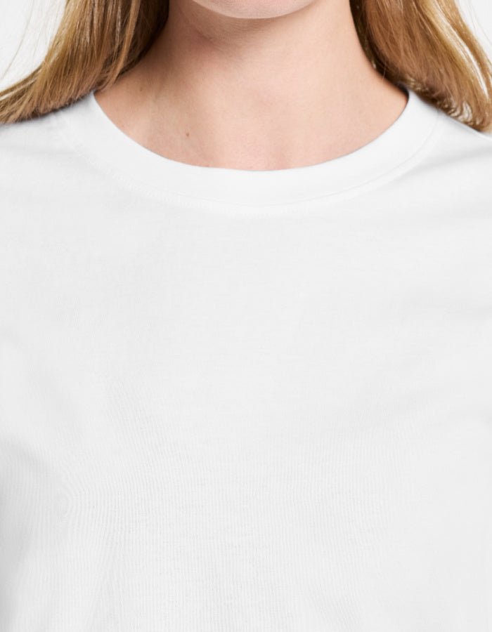 organic cotton white t-shirt