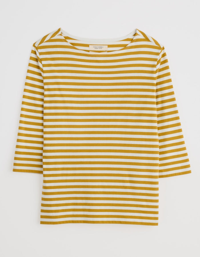 Seasalt Sailor Top in Mini Cornish Chamomile Chalk