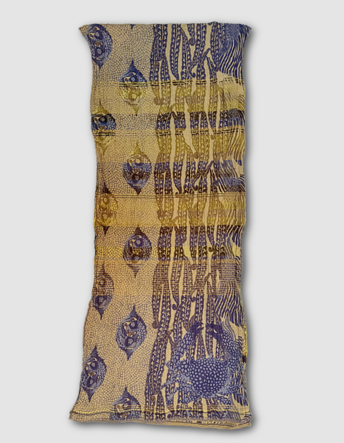 Letol Jacquard Scarf Ariel in Iris