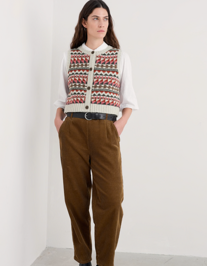 Seasalt Dawson Pick Fair Isle Sweater Vest