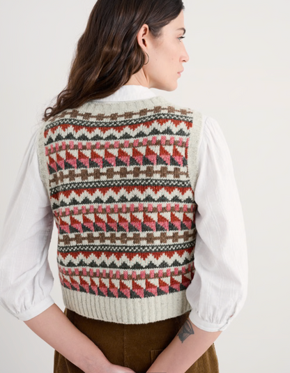 Seasalt Dawson Pick Fair Isle Sweater Vest