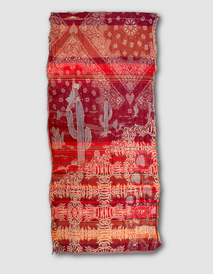 Letol Jacquard Scarf Diego in Paprika