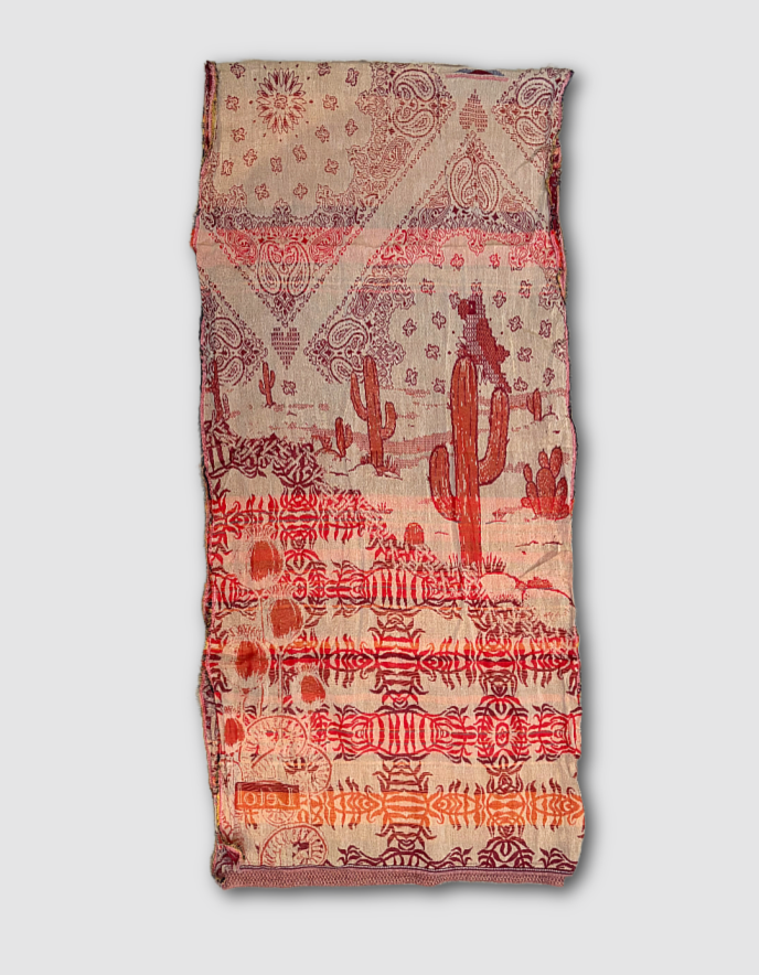 Letol Jacquard Scarf Diego in Paprika