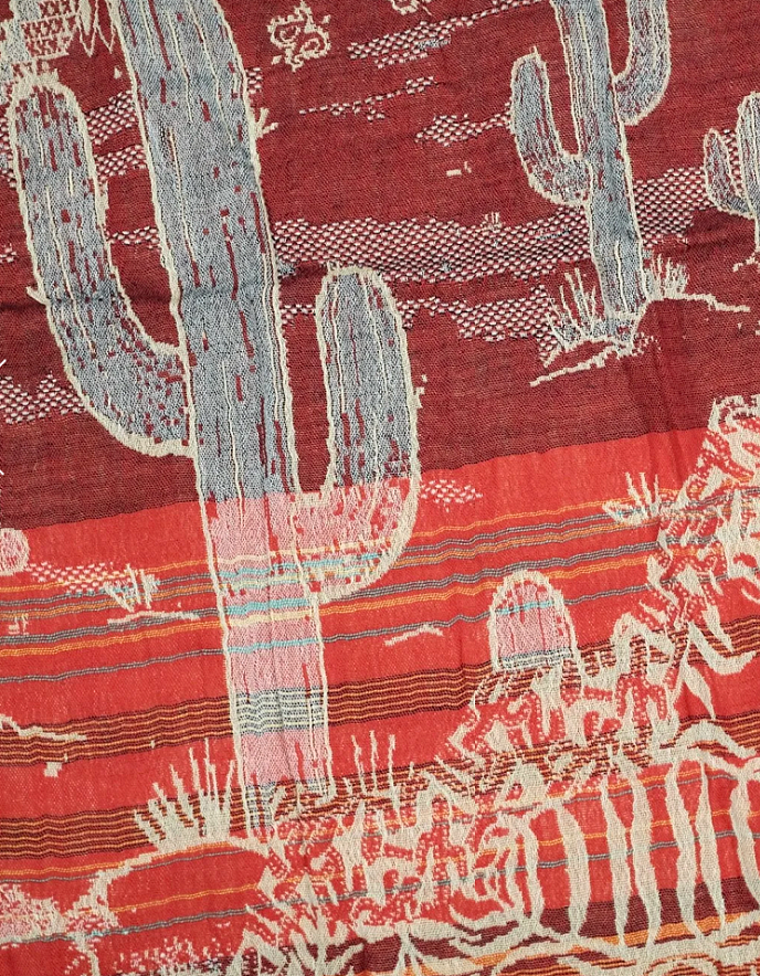 Letol Jacquard Scarf Diego in Paprika