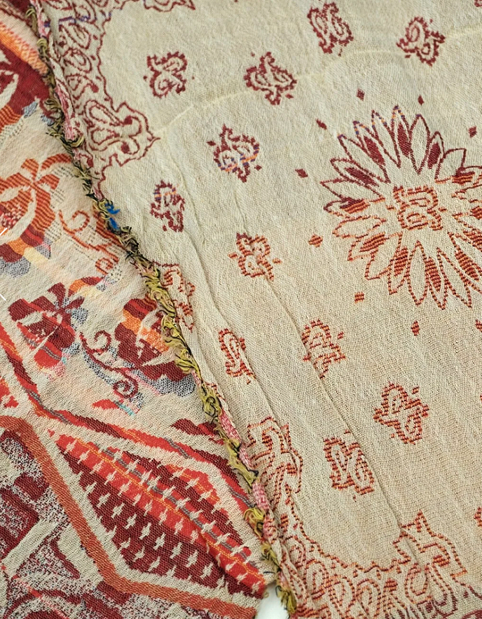 Letol Jacquard Scarf Diego in Paprika