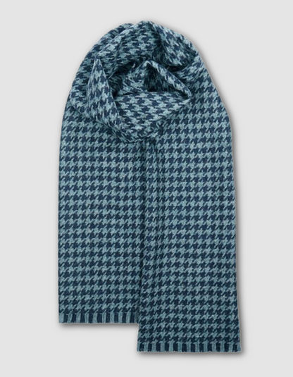 Lochcarron Fearne Scarf in Corrie Sky