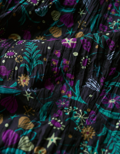 Seasalt Larissa Shirt in Illuminated Garden Onyx