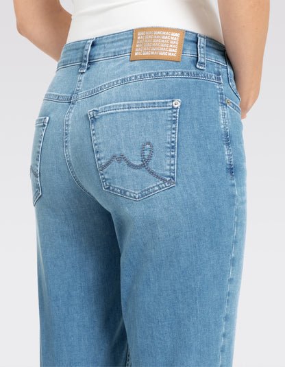 ladies authentic baby blue boot cut jean