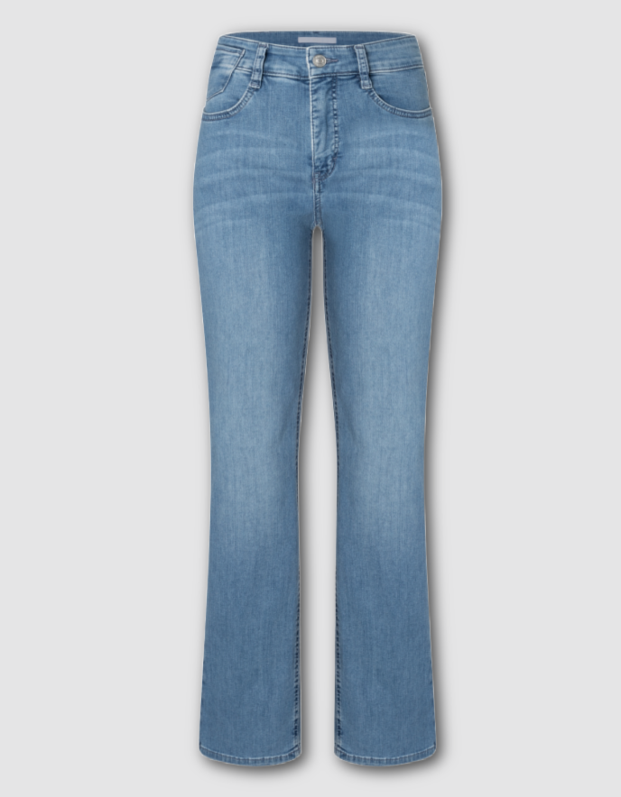 ladies authentic baby blue boot cut jean