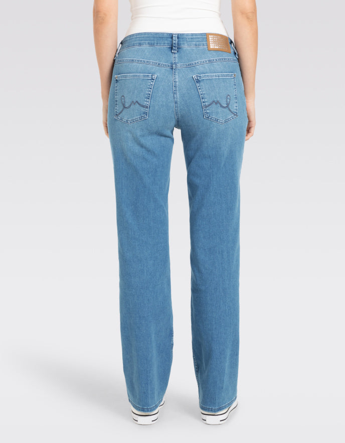 ladies authentic baby blue boot cut jean