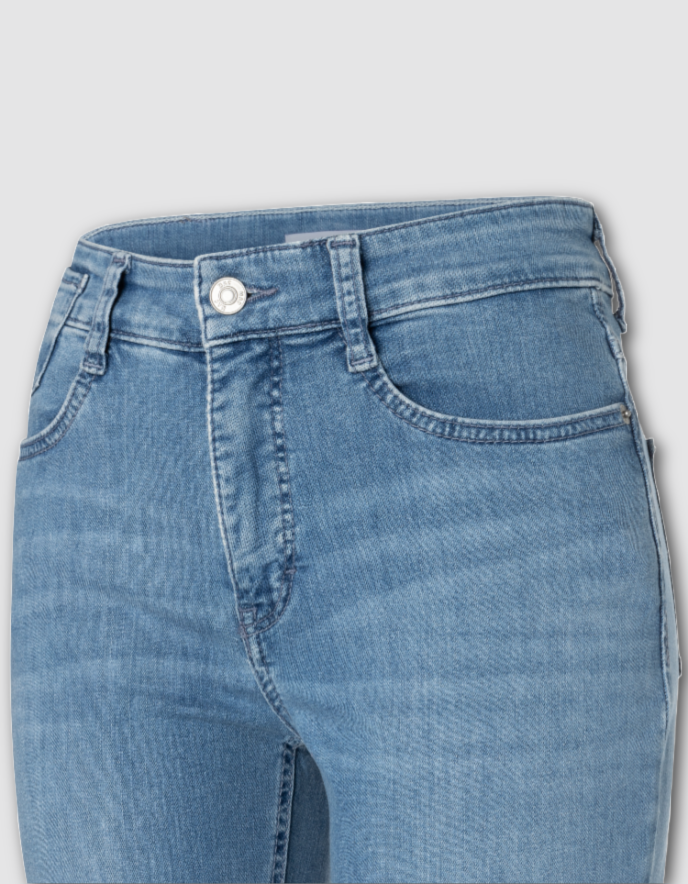 ladies authentic baby blue boot cut jean