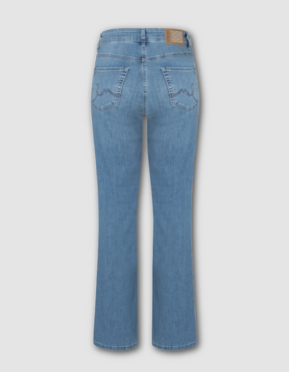 ladies authentic baby blue boot cut jean