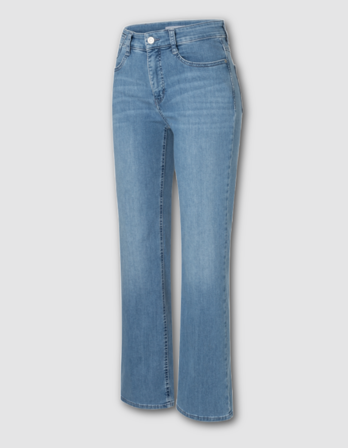 ladies authentic baby blue boot cut jean