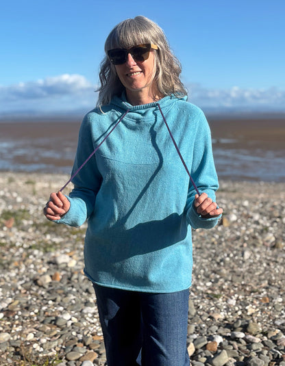 Eribe Corry Hoody Sweater in Montego Bay