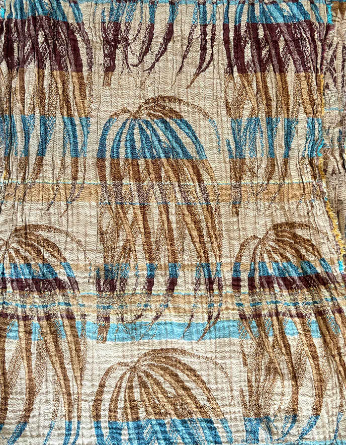 Letol Jacquard Scarf in Pierrette in Vermeil