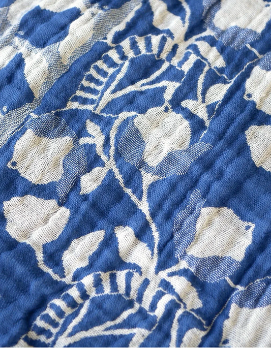 Letol Jacquard Scarf Lino in Santorin