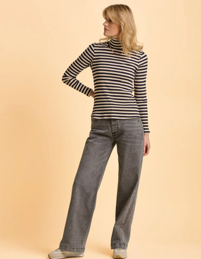 Brakeburn Sylvia Roll Neck Top