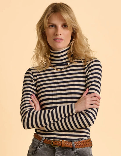 Brakeburn Sylvia Roll Neck Top