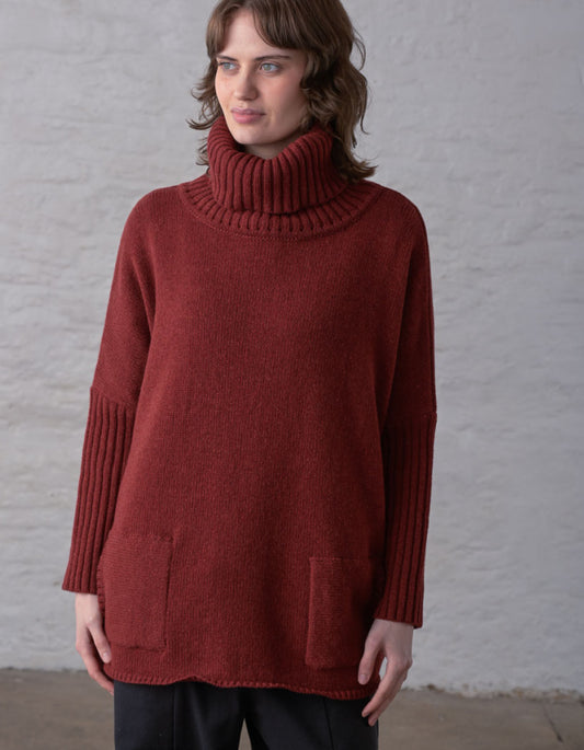 Bibico Adela Jumper in Rust