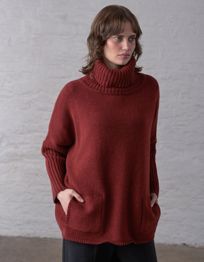 Bibico Adela Jumper in Rust