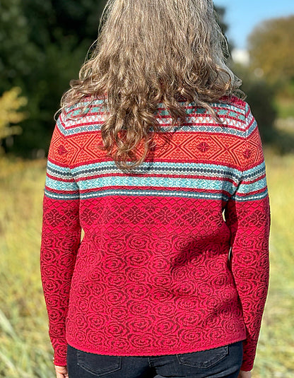 Dunque Alpine Rose Sweater