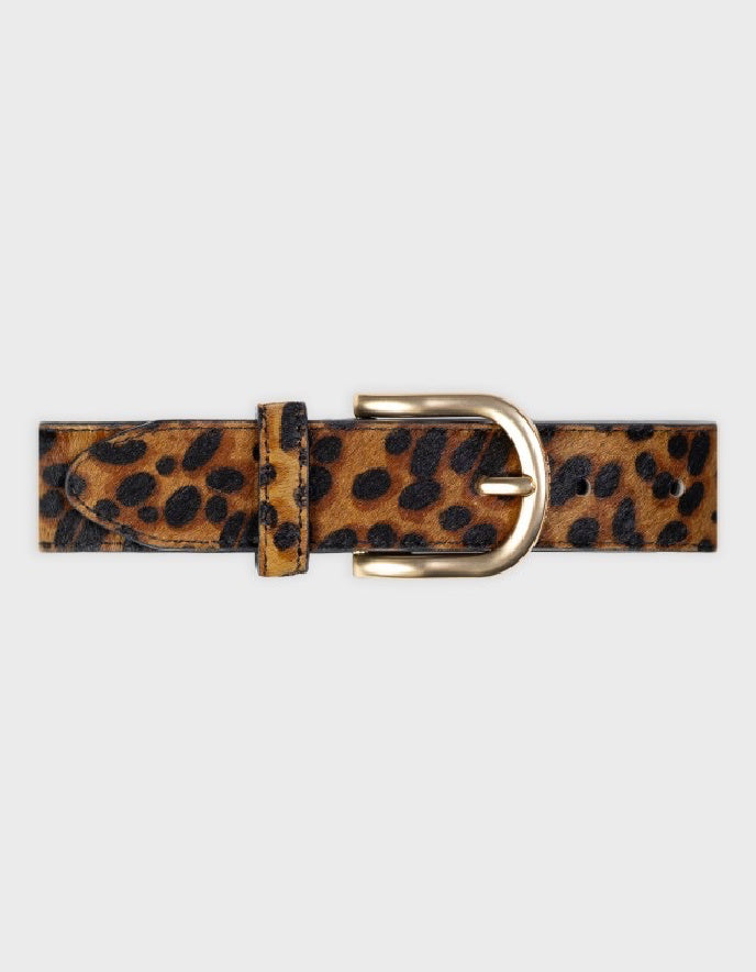Billy Belt Leather Belt in Animal