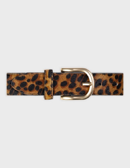 Billy Belt Leather Belt in Animal