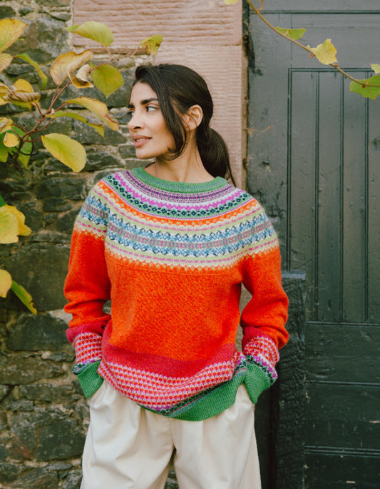 Eribe Alpine Sweater in Bella Rose