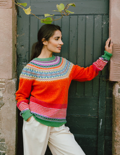 Eribe Alpine Sweater in Bella Rose