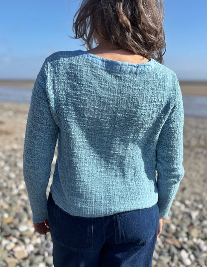 Cut Loose Textured Cardigan in Belle Flower