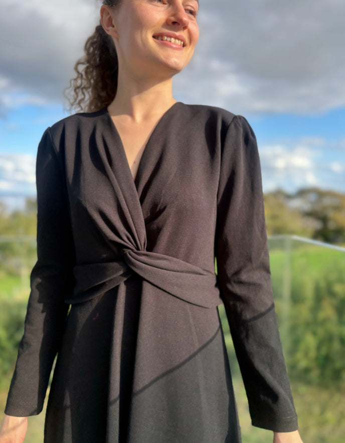 Pomodoro Solid Jersey Dress