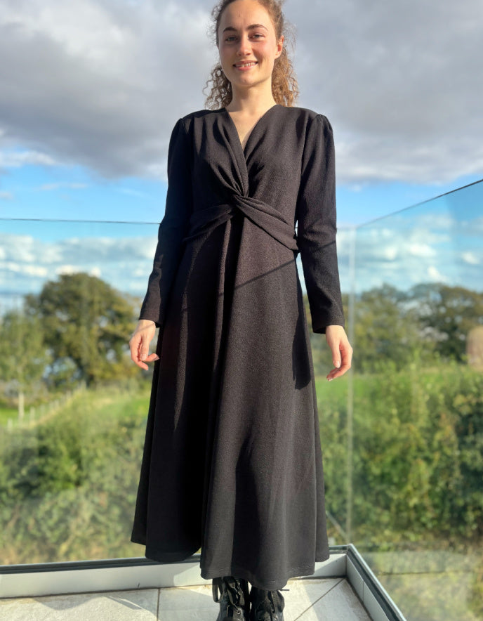 Pomodoro Solid Jersey Dress
