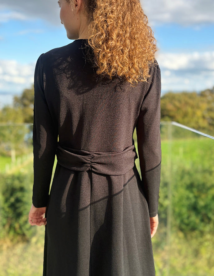 Pomodoro Solid Jersey Dress