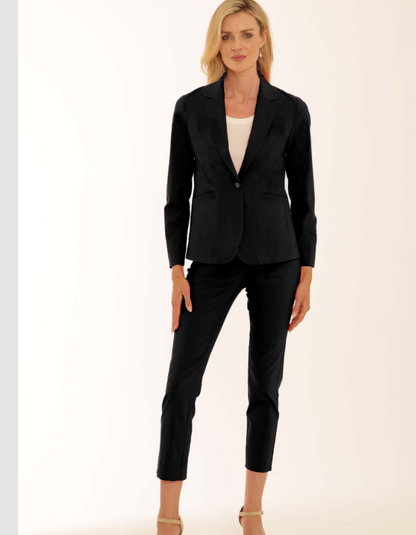 Pomodoro Bengaline Blazer in Black