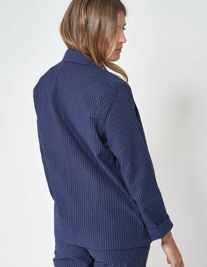 Batela Pinstripe Blazer