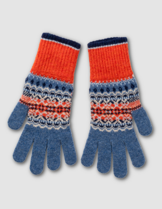 Eribe Alloa Gloves in Blue Bella