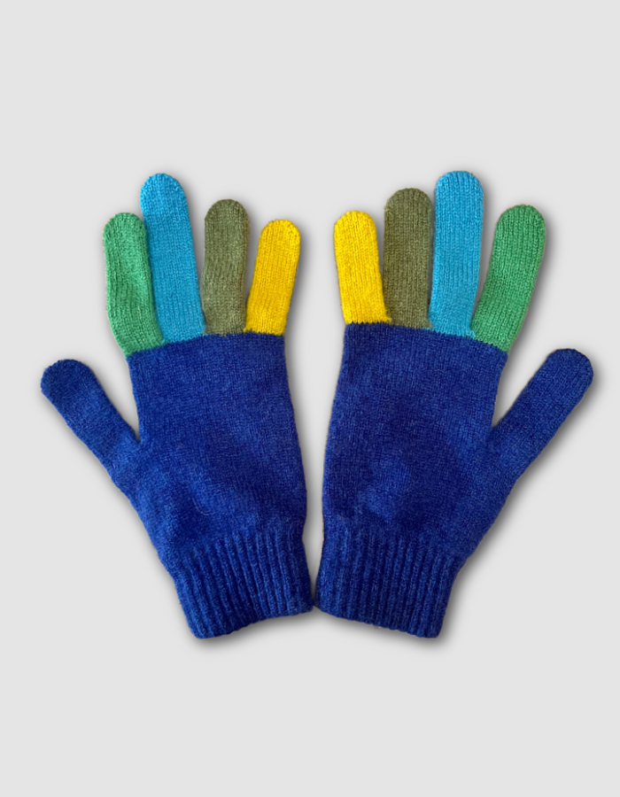 Green Grove Got the Blues Gloves