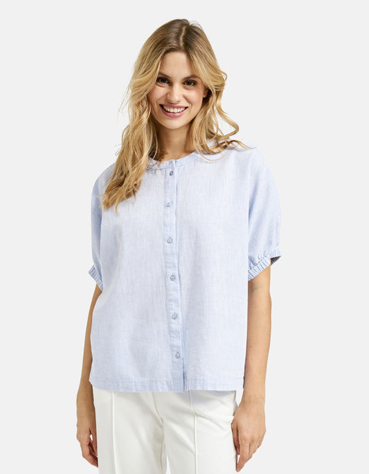 Milano Cotton Linen Blouse