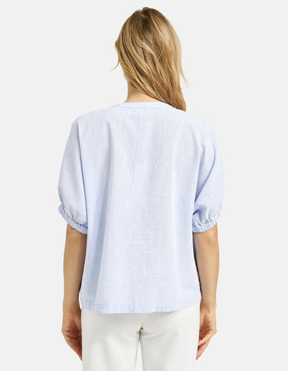 Milano Cotton Linen Blouse