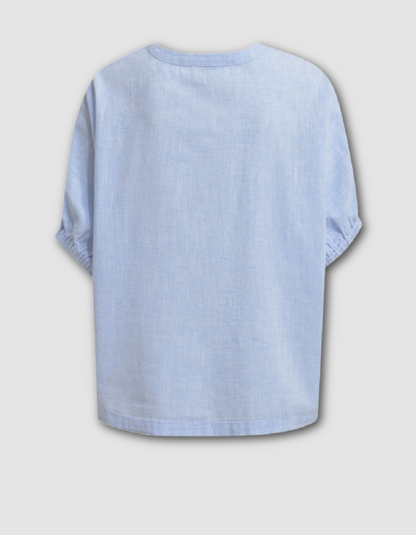 Milano Cotton Linen Blouse