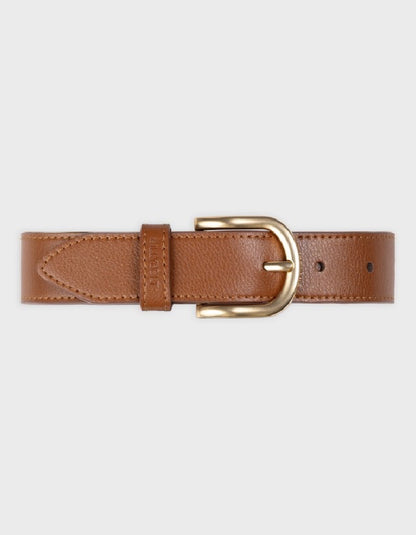 Billy Belt Leather Belt in Brown