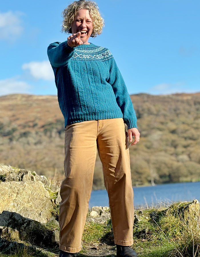 Harley Cable & Fair Isle Sweater