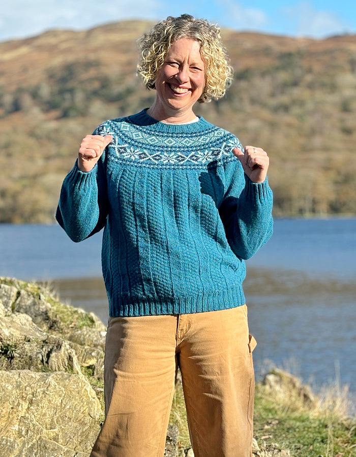 Harley Cable & Fair Isle Sweater