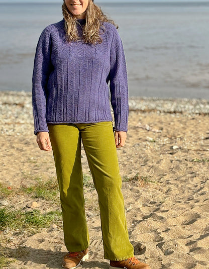 Harley Cable Manners Sweater in Vatersay