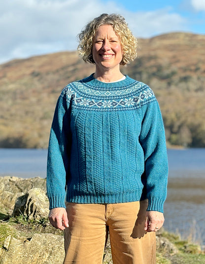 Harley Cable & Fair Isle Sweater