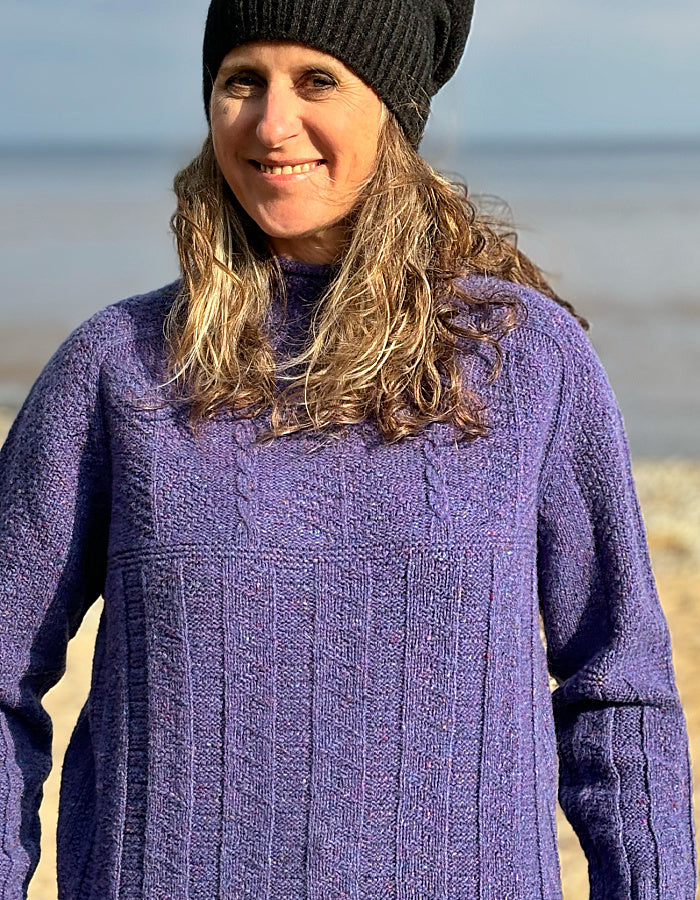 Harley Cable Manners Sweater in Vatersay