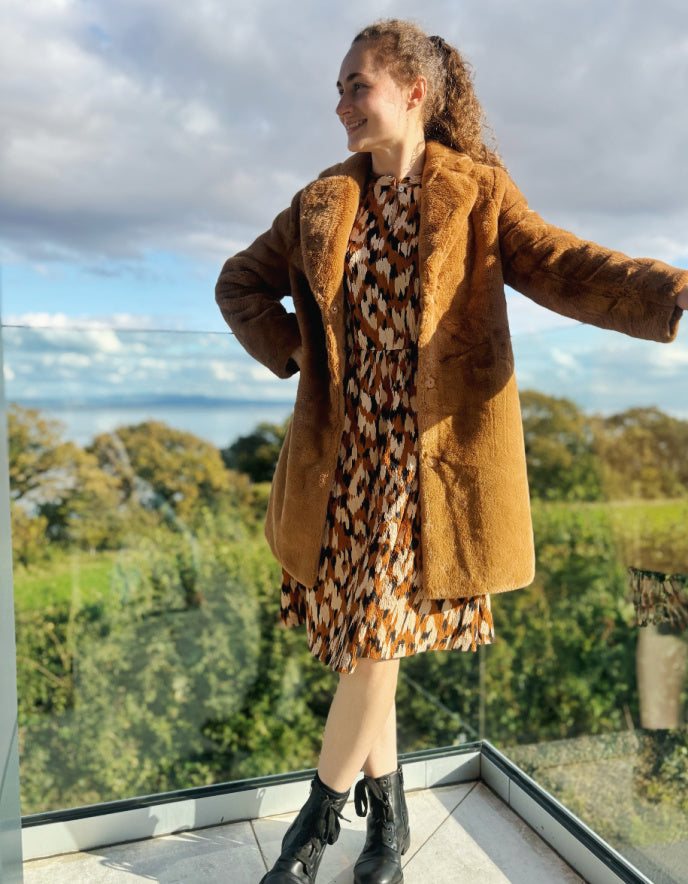Brave & True Jungle Coat in Caramel