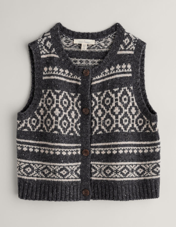 Seasalt Castwork Fair Isle Vest