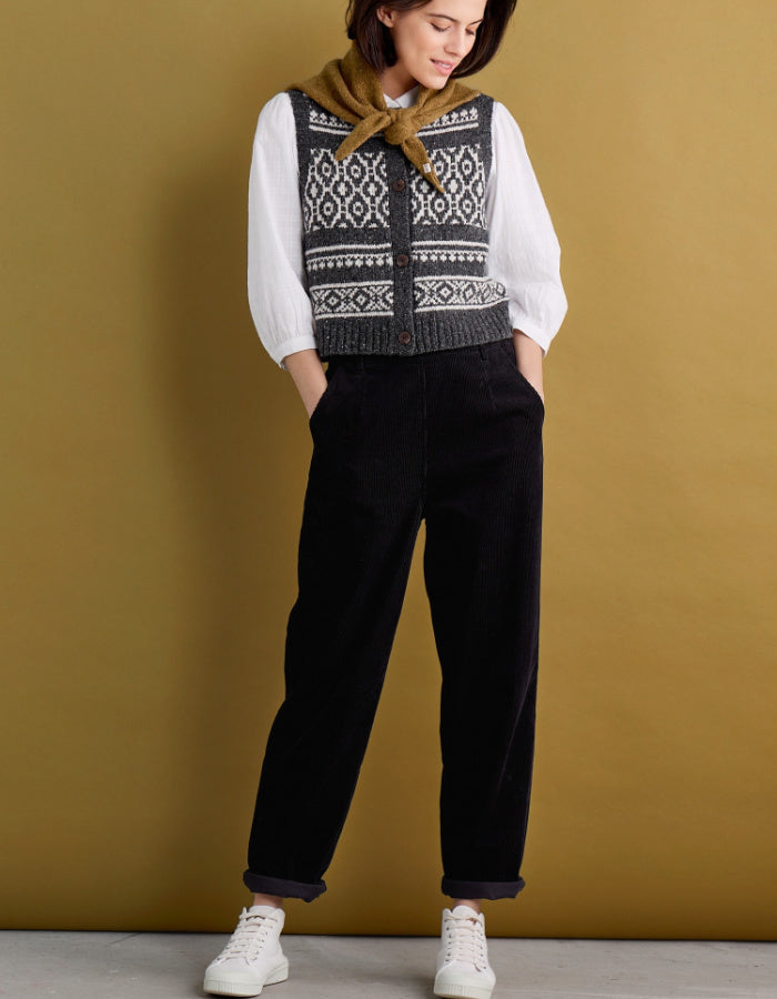 Seasalt Castwork Fair Isle Vest