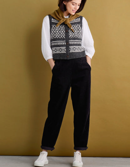 Seasalt Castwork Fair Isle Vest